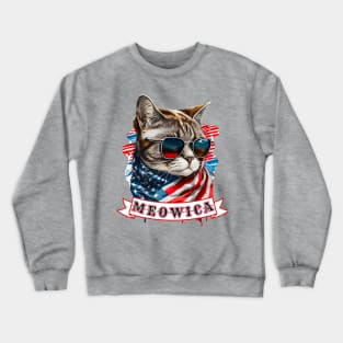 Meowica Crewneck Sweatshirt